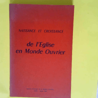 Maissance Et Croissance De L Eglise En Monde ...