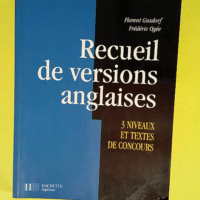 Recueil de versions anglaises  – Floren...