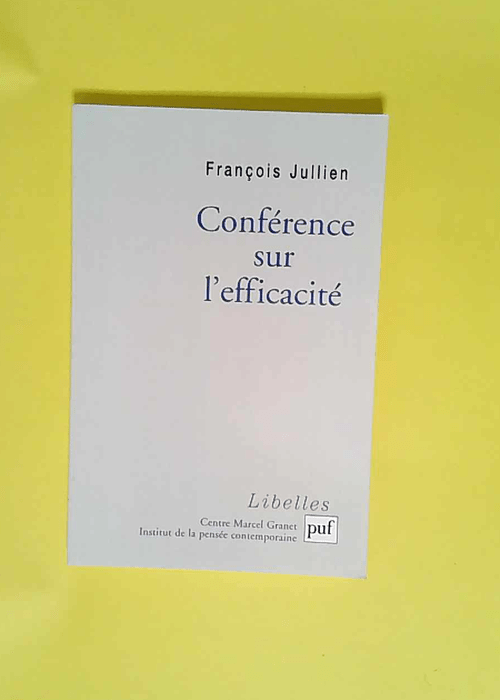 Conférence sur l efficacité  – Franç...