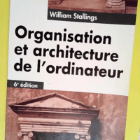 Organisation Et Architecture De L ordinateur ...