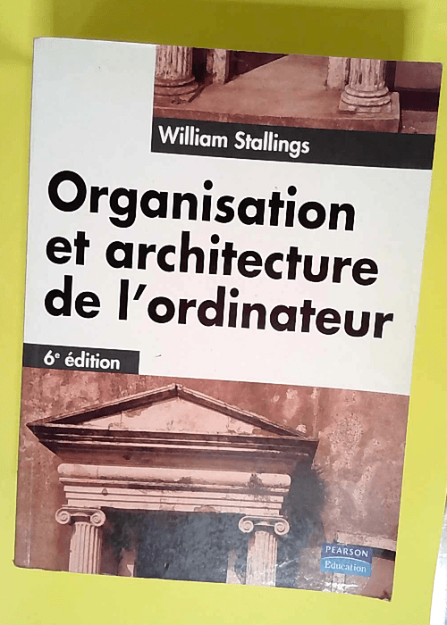 Organisation Et Architecture De L ordinateur ...
