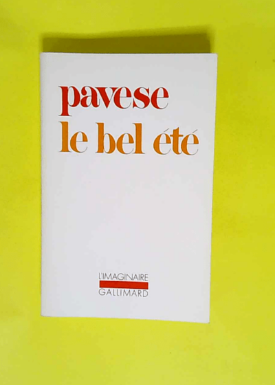 Le bel été  - Cesare Pavese