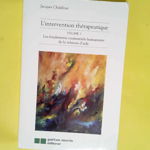 Intervention therapeutique vol.1 Tome 1 &#821...