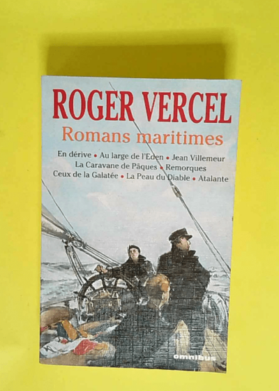 Romans maritimes  - Roger Vercel