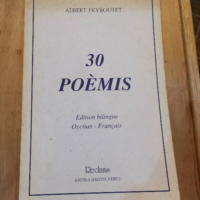 30 Poemis – Albert Peyroutet