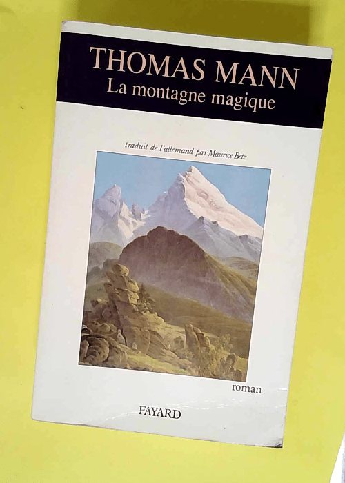 La Montagne magique  – Thomas Mann