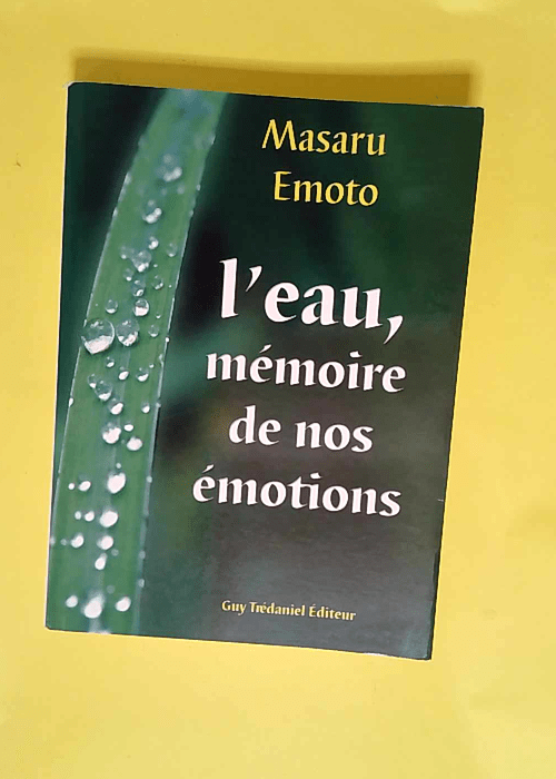 L eau Memoire de nos emotions – Masaru ...