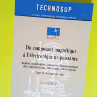 Du composant magnétique à l électronique d...