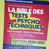 La Bible Des Tests Psychotechniques Tous examens tests et concours – Franck Attelan