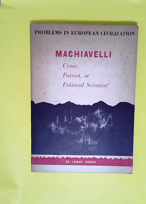 Machiavelli  – De Lamar Jensen