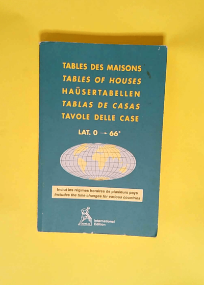 Tables Des Maisons  - Auréas