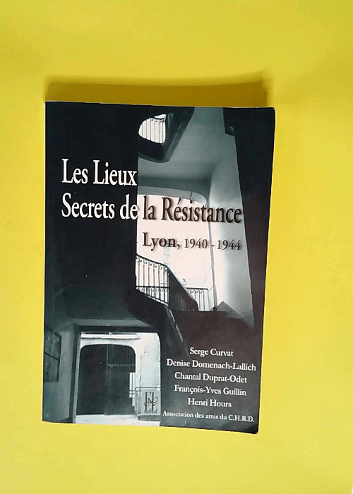 Lyon les lieux secrets de la résistance 1940...