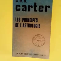 Les principes de l astrologie  – Carter