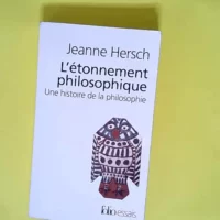 L étonnement philosophique  – Jeanne H...