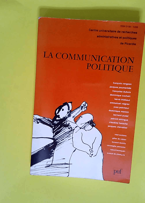 La communication politique  – François...