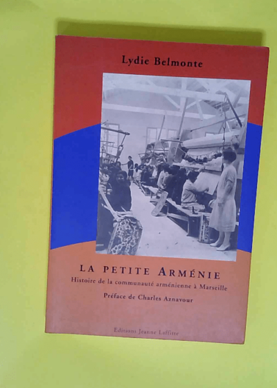 La petite Arménie Histoire de la communauté arménienne à Marseille à travers le boulevard des Grands Pins à Saint Loup - Lydie Belmonte