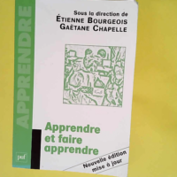 Apprendre et faire apprendre  – Bourgeo...