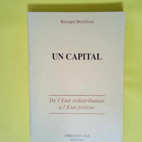 Un capital De l État redistributeur à l Ét...