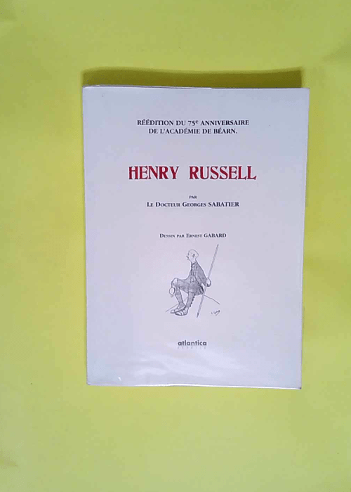 Henry russell  – G. Sabatier