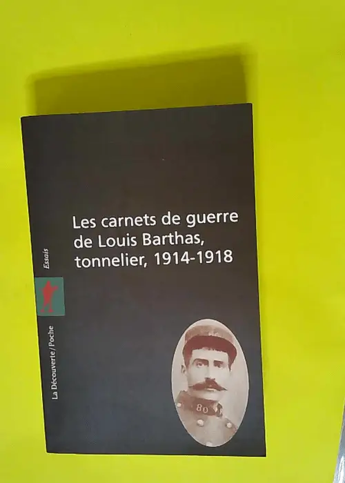 Les carnets de guerre de Louis Barthas tonnel...