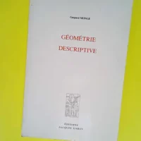 Géométrie descriptive  – Gaspard Mong...