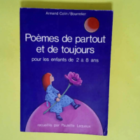 POEMES DE PARTOUT DE TOUJOURS  – Paulette Lequeux