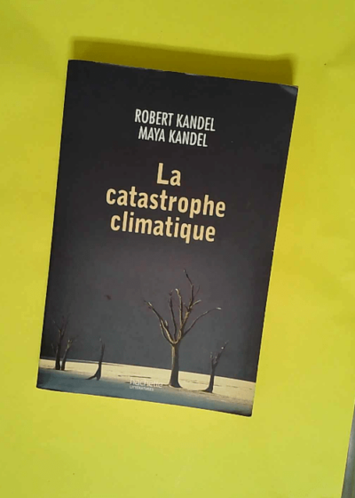 La catastrophe climatique  - Robert Kandel