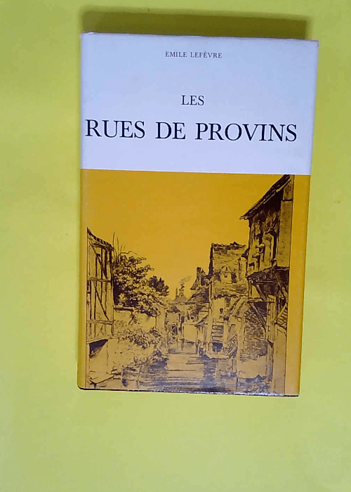 Les Rues de Provins  – Émile Lefèvre