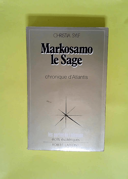 Markosamo le sage Chronique d Atlantis  – Sylf Christia