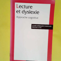 Lecture et dyslexie Approche cognitive &#8211...