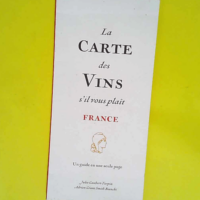 La carte des vins s il vous plaît France  &#...