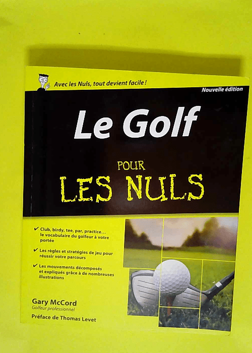 Le Golf pour les Nuls nouvelle édition  &#82...