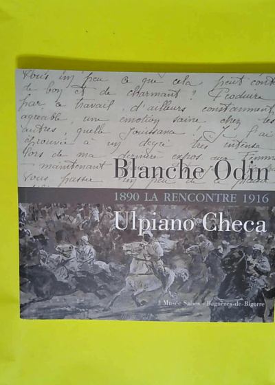 blanche odin ulpiano checa - 1890 la rencontre 1916 -