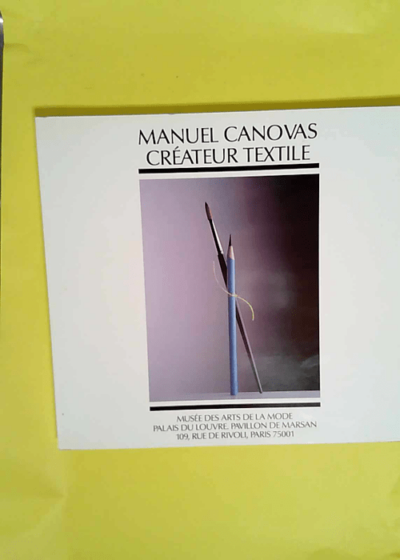 Manuel Canovas Createur Textile  - Manuel Gasc