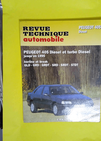 Rta 500.5 Peugeot 405 Diesel et turbo diesel - ETAI