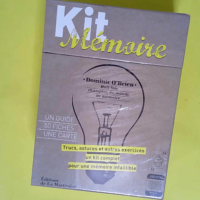 Kit mémoire Un guide 50 fiches une carte &#8...