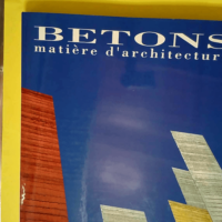 Béton matière d architecture  – Bedar...