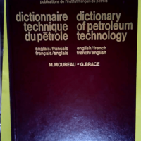 Dictionnaire technique du pétrole Anglais-fr...