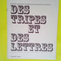 Des Tripes et des Lettres  – Yves Camde...