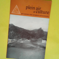 plein air et culture – 125 – groupement des campeurs universitaires