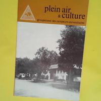 plein air et culture – 121 – groupement des campeurs universitaires