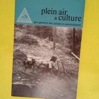 plein air et culture – 109 – groupement des campeurs universitaires