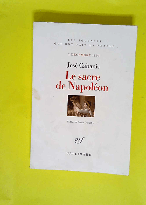 Le Sacre de Napoléon – 2 Décembre 180...