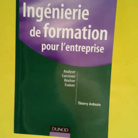 Ingénierie de formation pour l entreprise &#...