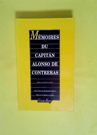 Mémoires du Capitan Alonso de Contreras  - Alonso de Contreras