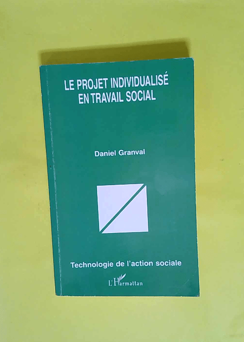 Le Projet Individualisé En Travail Social  &...