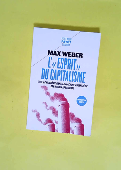 L esprit du capitalisme - Suivi de le fantôme dans la machine financière  - Max Weber