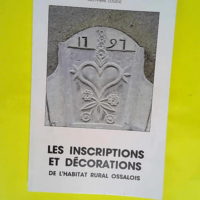 Les Inscriptions et les décorations de l hab...