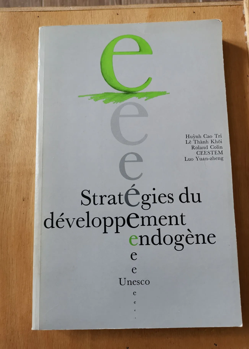 Stratégies Du Développement Endogène &#821...