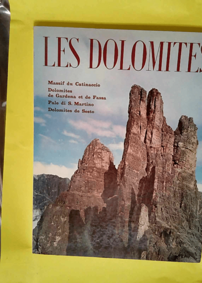 Les Dolomites de Brenta - Remo Pedrotti